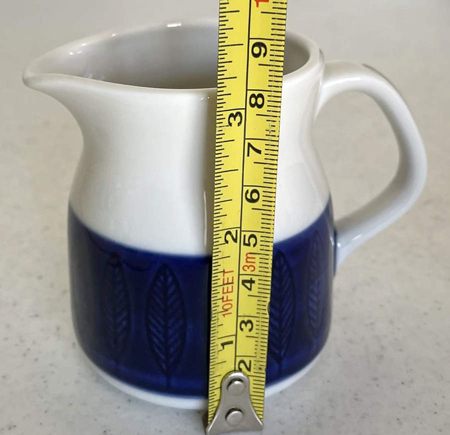 Koka Blue Creamer by Rorstrand-1