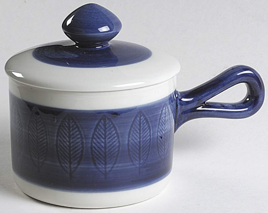 Koka Blue Individual Casserole & Lid by Rorstrand-1