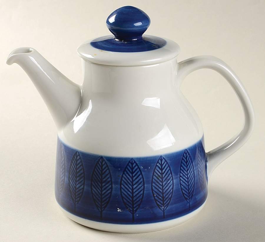 Koka Blue Mini Teapot & Lid by Rorstrand-1