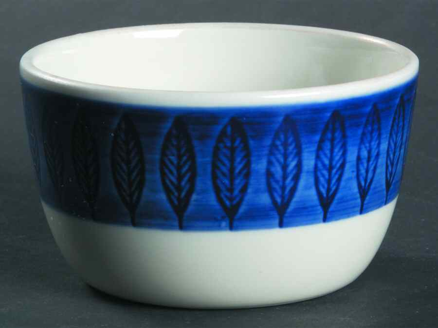Koka Blue Open Sugar Bowl by Rorstrand-1