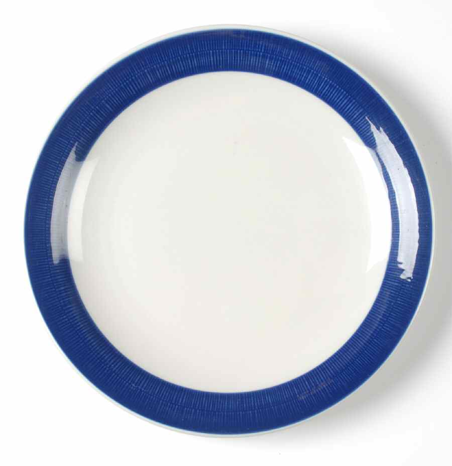 Koka Blue Luncheon Plate by Rorstrand-1