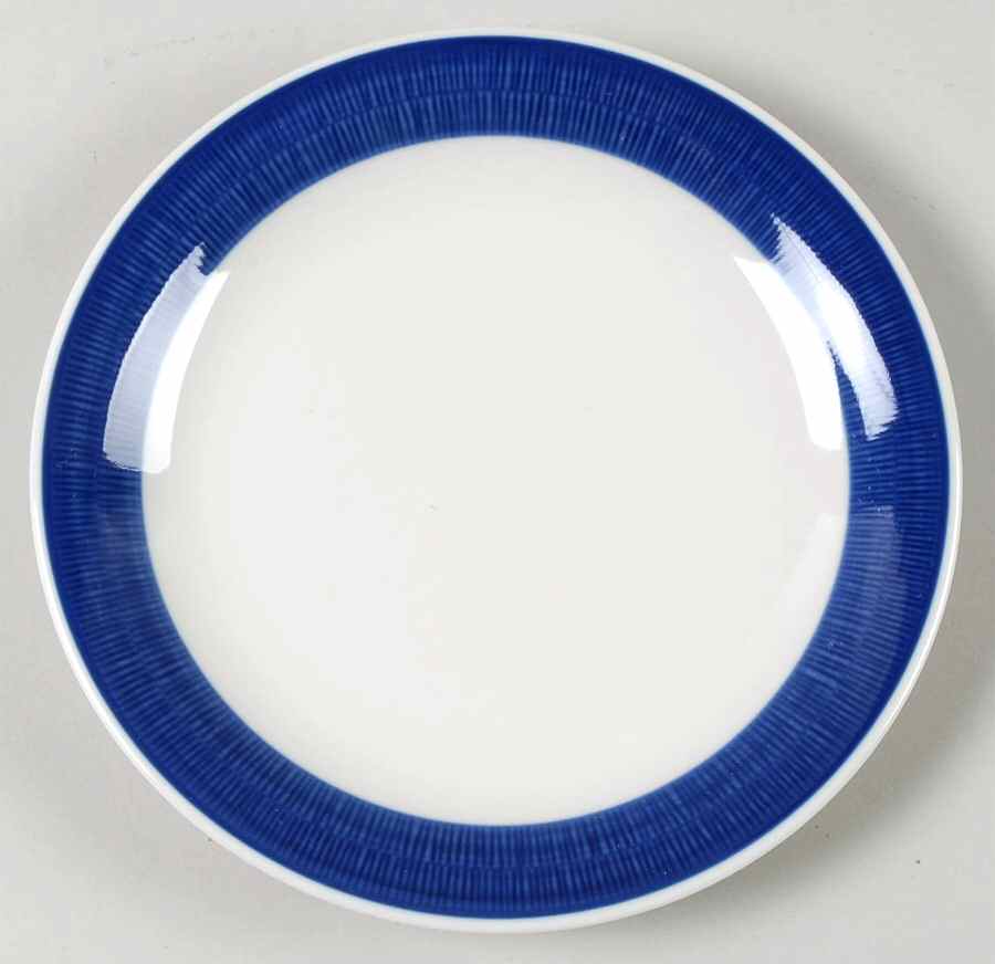Koka Blue Bread & Butter Plate by Rorstrand-1