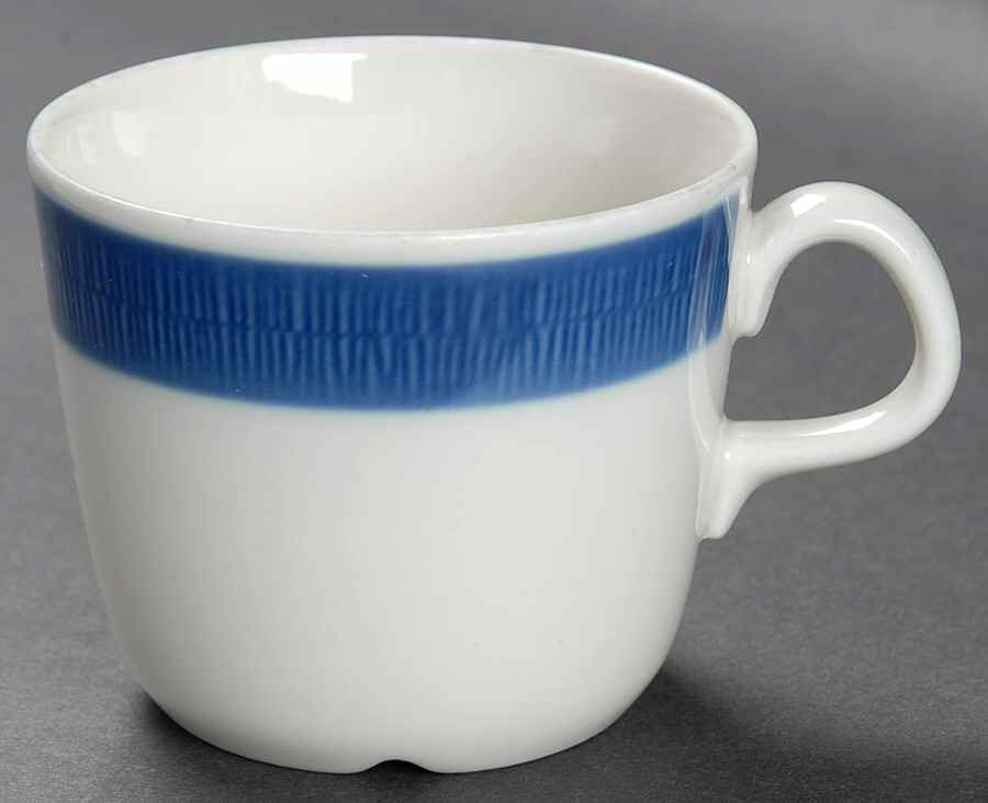 Koka Blue Flat Cup by Rorstrand-1