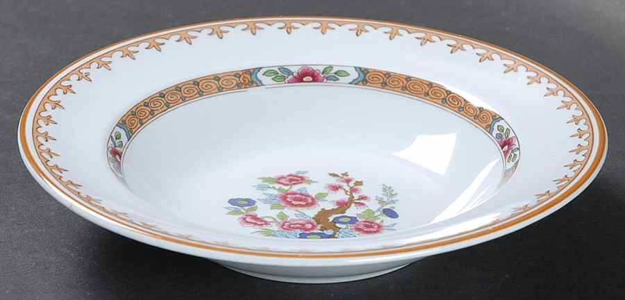 Lotus Rim Fruit/Dessert (Sauce) Bowl by Rorstrand-1