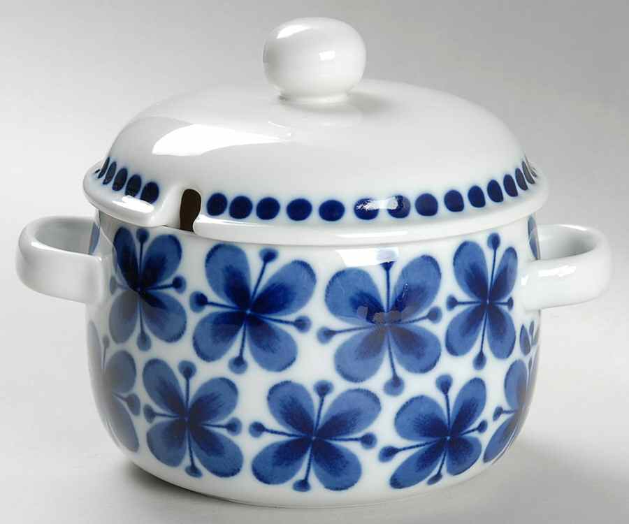 Mon Amie Gravy Boat & Lid by Rorstrand-1