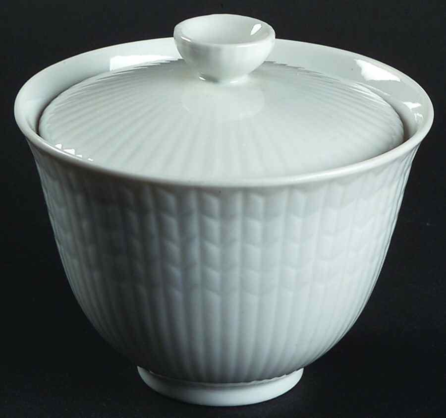 National Service Sugar Bowl & Lid by Rorstrand-1