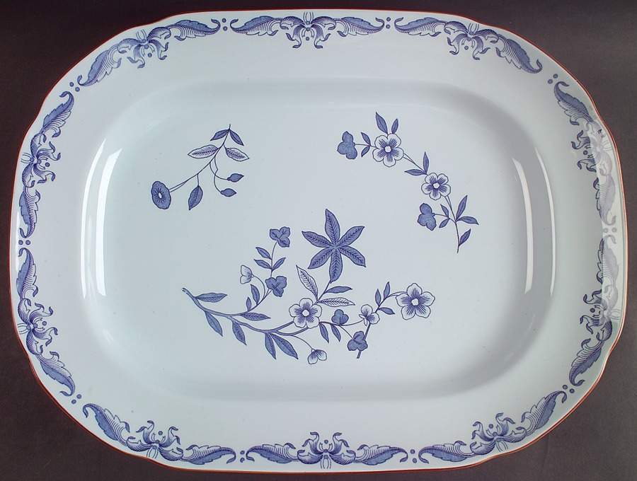 Ostindia 15" Rectangular Serving Platter by Rorstrand-1
