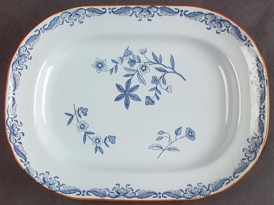 Ostindia 9" Rectangular Serving Platter by Rorstrand-1
