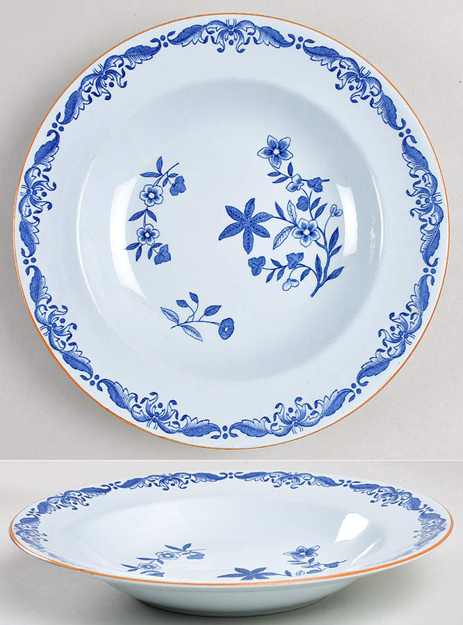 Ostindia Rim Soup Bowl by Rorstrand-1