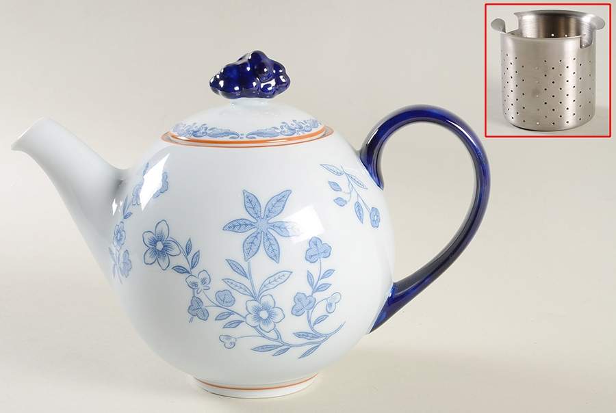 Ostindia Teapot & Lid w/Infuser by Rorstrand-1