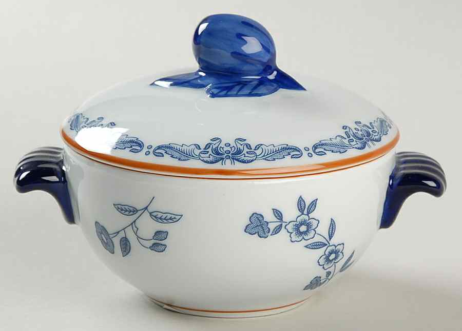 Ostindia Sugar Bowl & Lid by Rorstrand-1