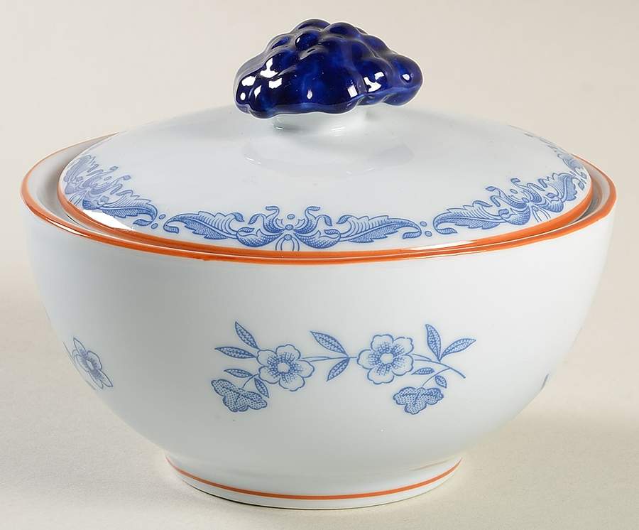 Ostindia Sugar Bowl & Lid by Rorstrand-1