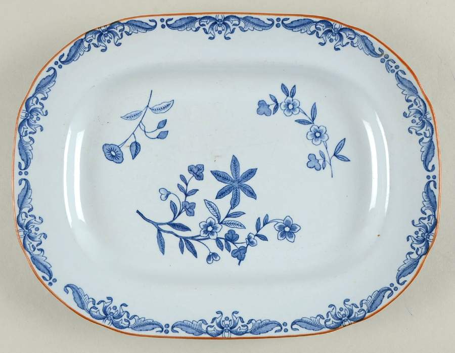 Ostindia 10" Rectangular Serving Platter by Rorstrand-1