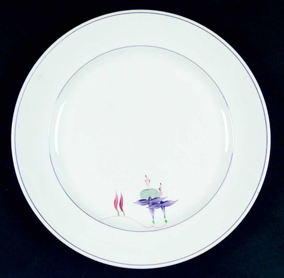 Poem Dinner Plate by Rorstrand-1