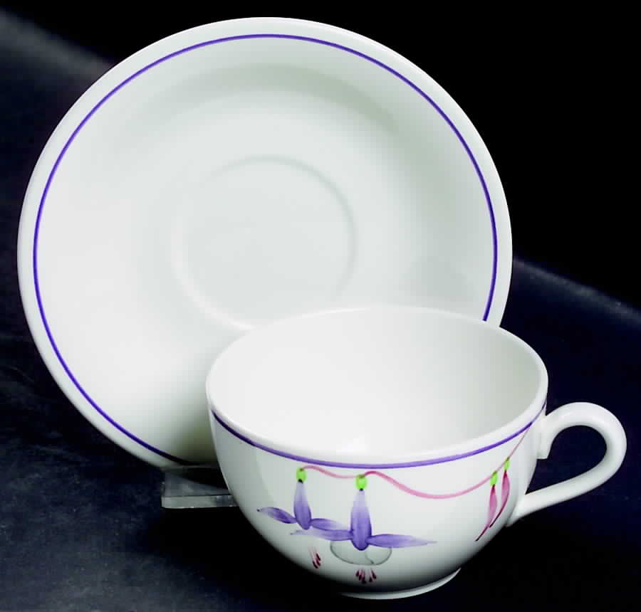 Poem Flat Cup & Saucer Set by Rorstrand-1