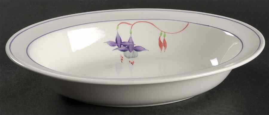Poem 10" Oval Vegetable Bowl by Rorstrand-1