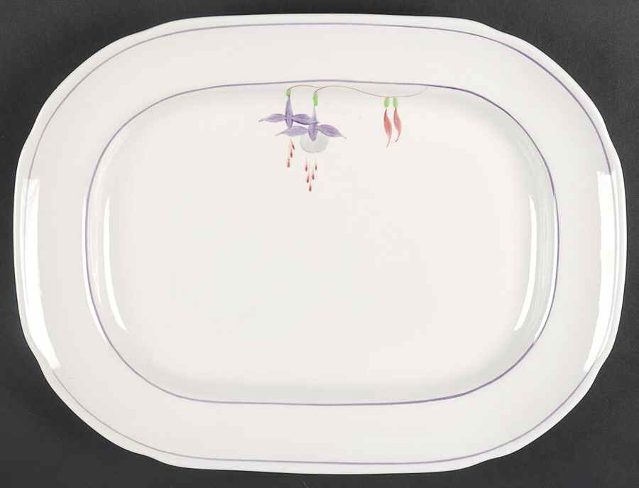 Poem 12" Oval Serving Platter by Rorstrand-1