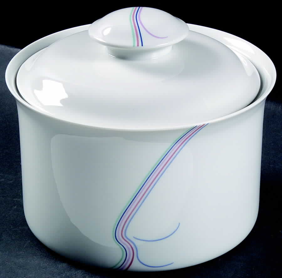 Rainbow 2.25 Qt Round Covered Casserole by Rorstrand-1