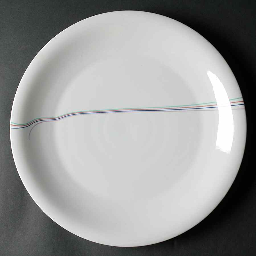 Rainbow 13" Chop Plate (Round Platter) by Rorstrand-1