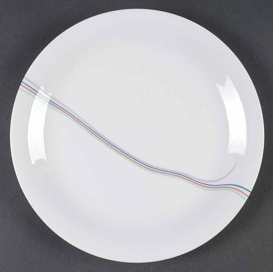 Rainbow Salad Plate by Rorstrand-1