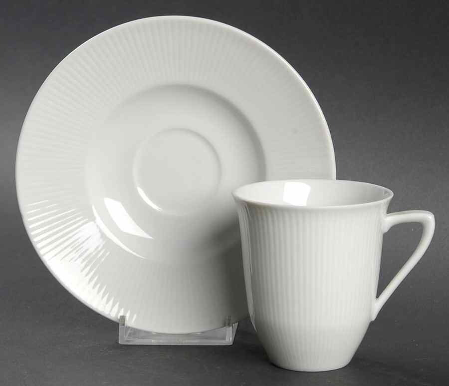 ROR3 Flat Demitasse Cup & Saucer Set by Rorstrand-1