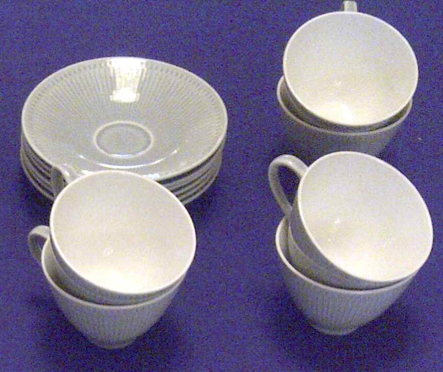 ROR3 Flat Cup & Saucer Set by Rorstrand-1