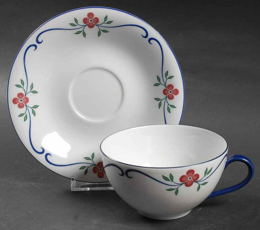 Sundborn Breakfast Cup & Saucer Set by Rorstrand-1