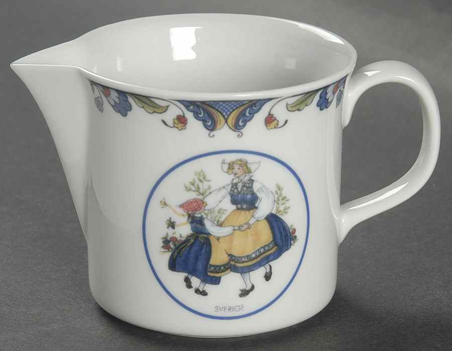 Swedish National Costumes Creamer by Rorstrand-1