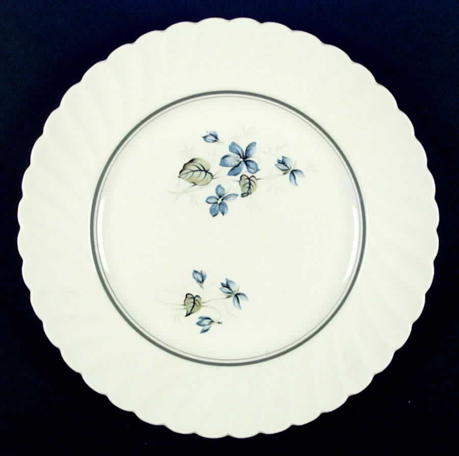Blue Violets Dinner Plate by Royal Staffordshire-1