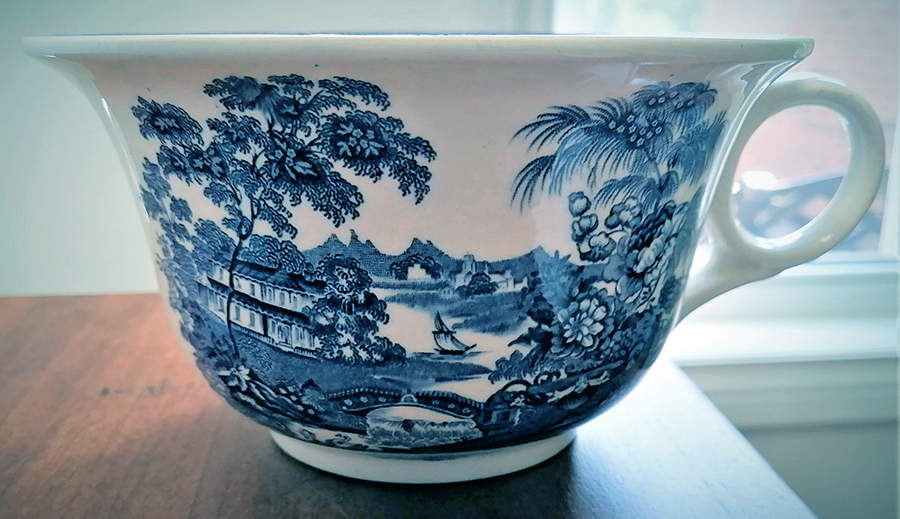 Tonquin Blue Jumbo Cup by Royal Staffordshire-1
