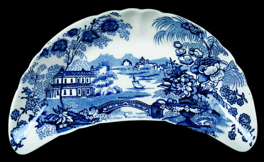 Tonquin Blue Bone Dish by Royal Staffordshire-1