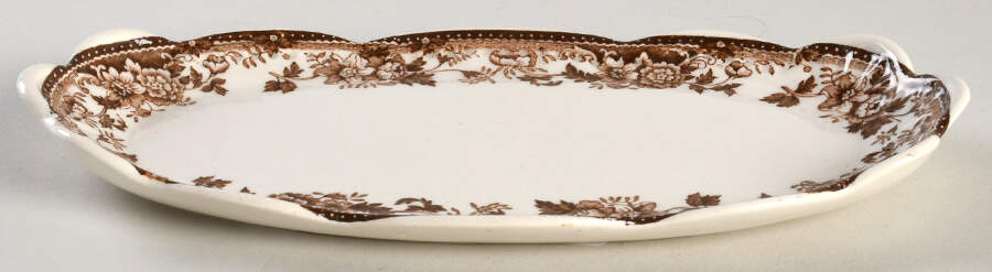Tonquin Brown 1/4 Lb Butter No Lid by Royal Staffordshire-1