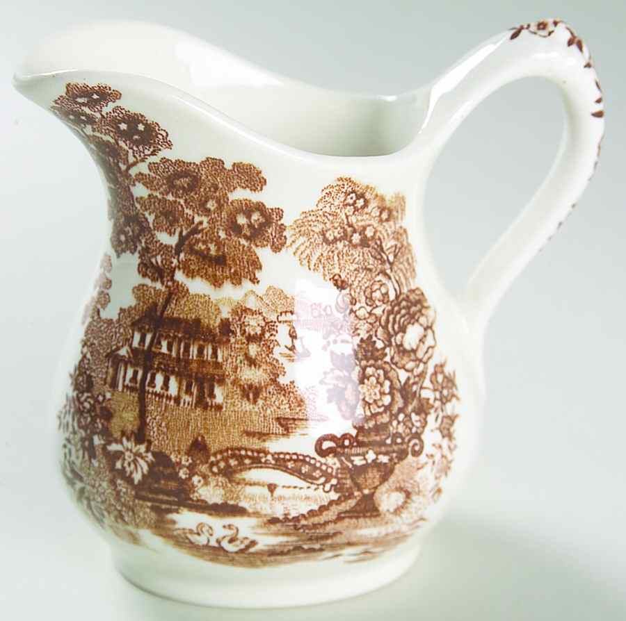 Tonquin Brown Mini Creamer by Royal Staffordshire-1
