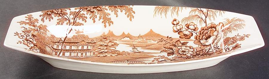 Tonquin Brown Celery by Royal Staffordshire-1