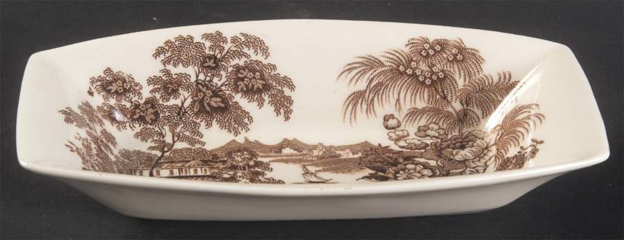 Tonquin Brown Nut Dish by Royal Staffordshire-1