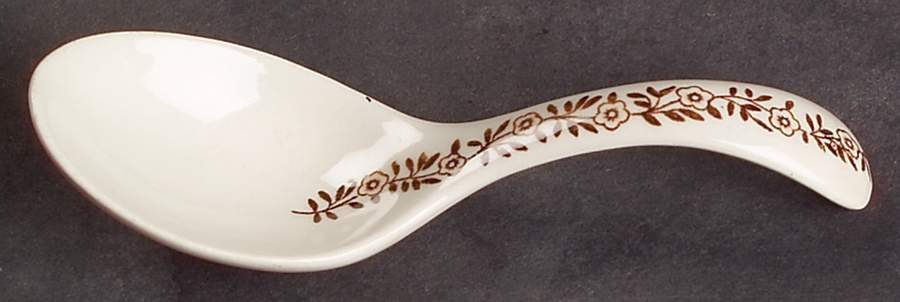 Tonquin Brown Ladle for Mayonnaise by Royal Staffordshire-1