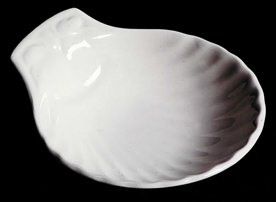 Wheat Shell Shaped Dish by Arthur J Wilkinson-1