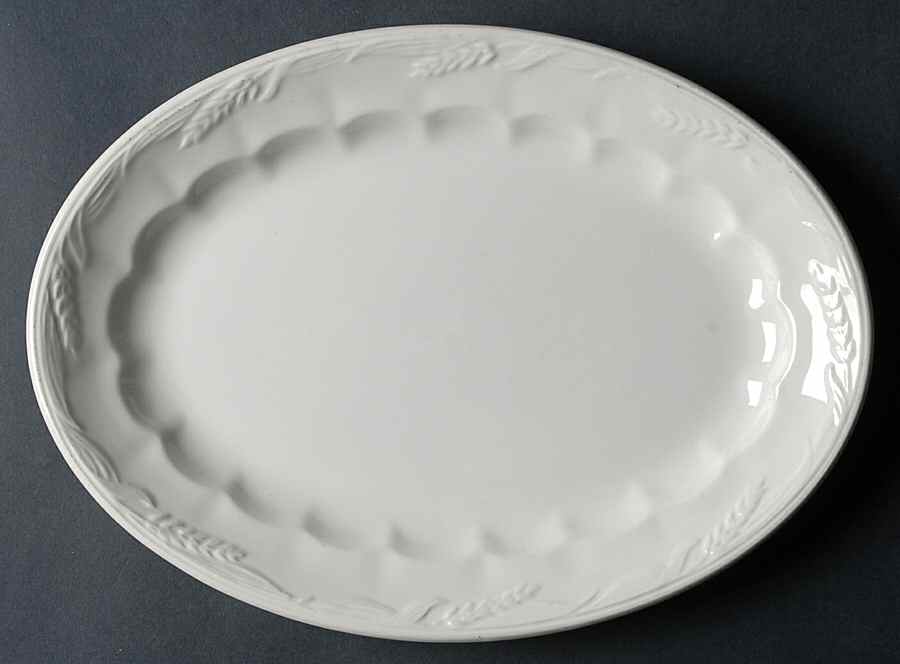 Wheat 11" Oval Serving Platter by Arthur J Wilkinson-1
