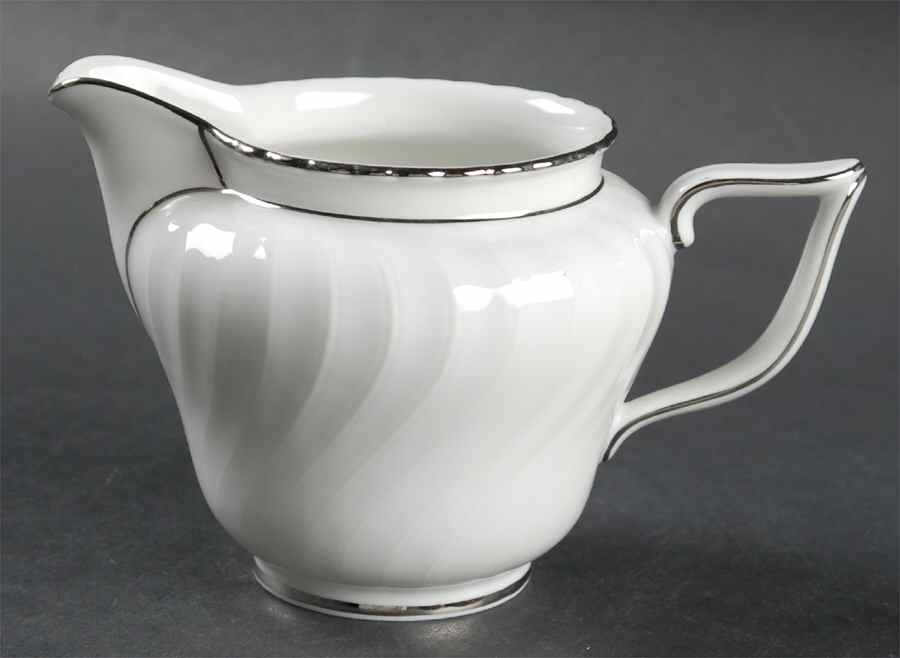 Annette (Platinum Trim) Creamer by Royal Tettau-1