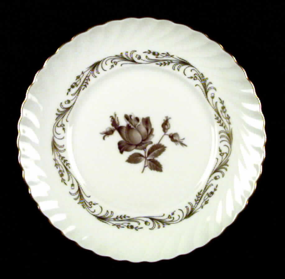 Classic Rose Bread & Butter Plate by Royal Tettau-1