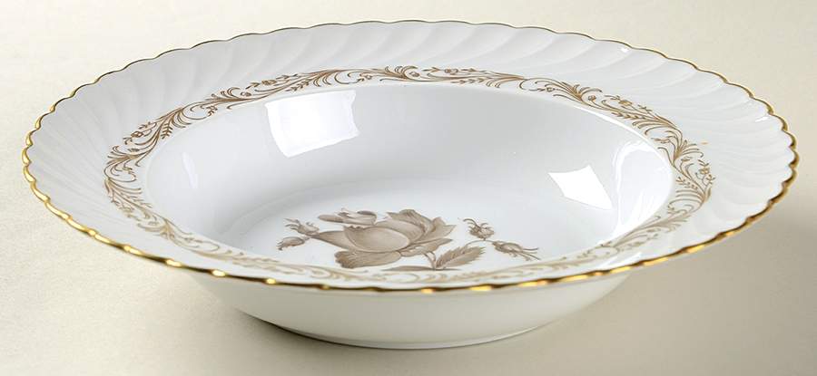 Classic Rose Rim Soup Bowl by Royal Tettau-1