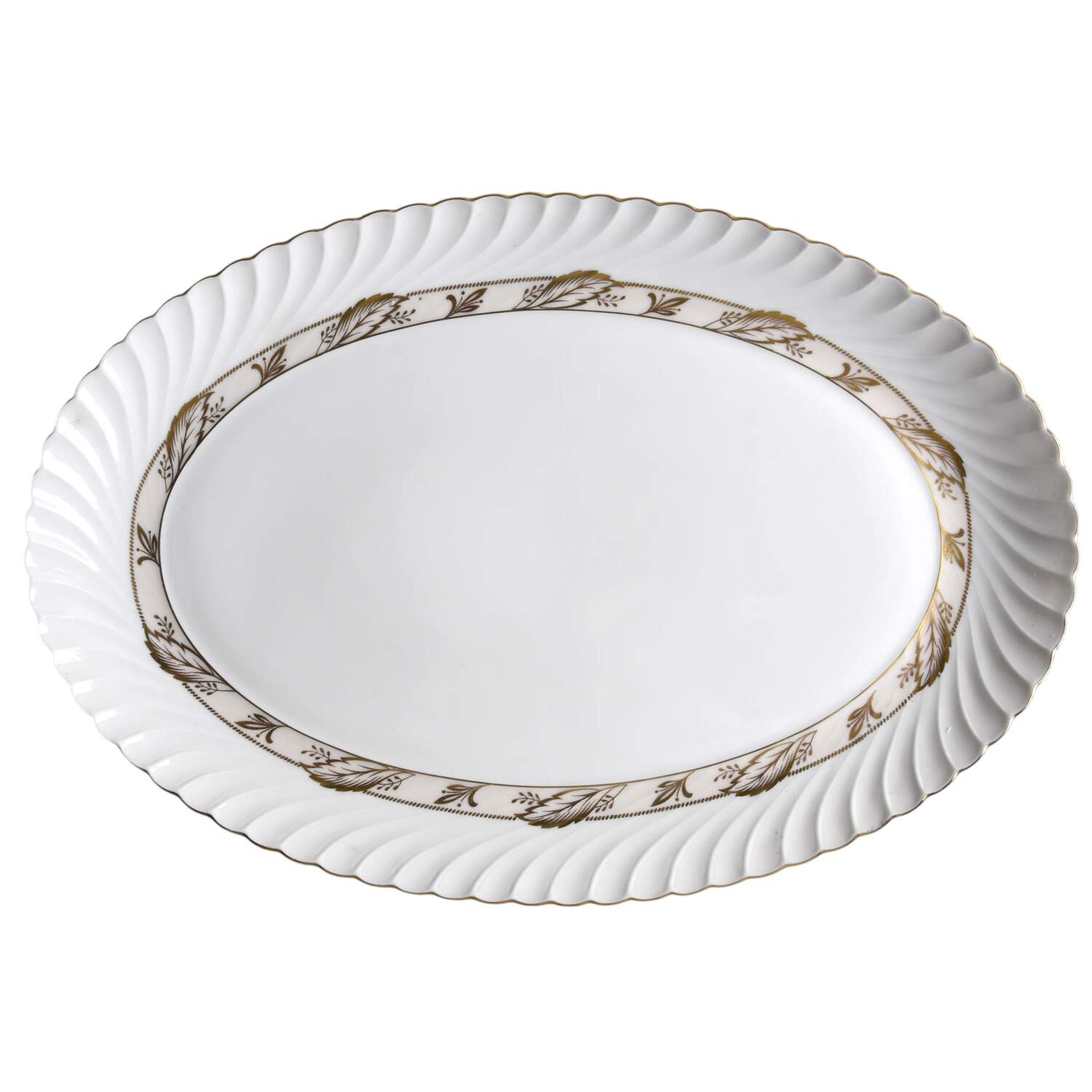 Coronet 15" Oval Serving Platter by Royal Tettau-1