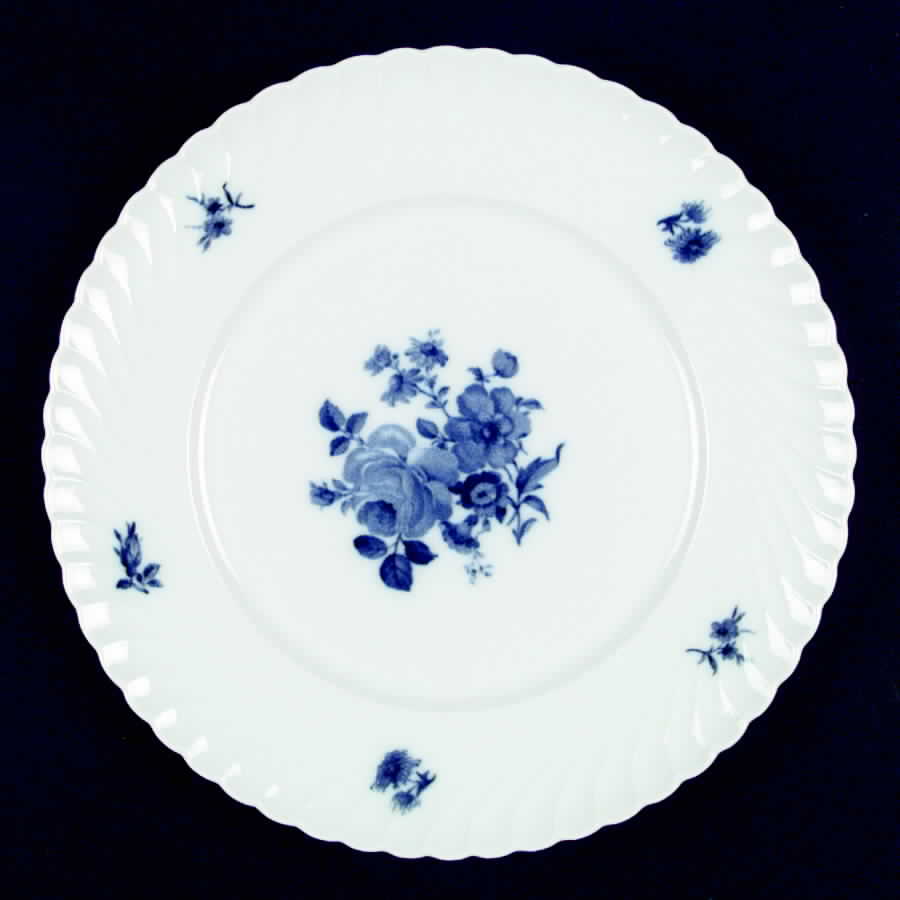 Copenhagen Rose Dinner Plate by Royal Tettau-1