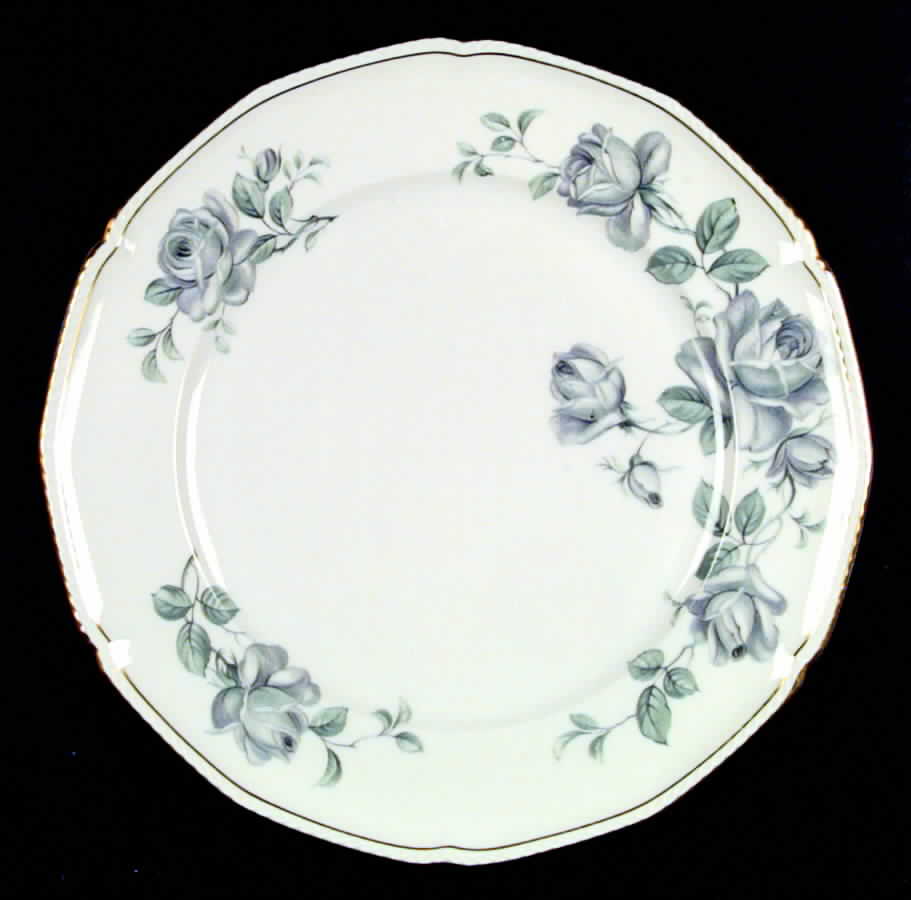 Damask Rose Dinner Plate by Royal Tettau-1