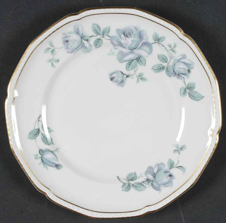 Damask Rose Bread & Butter Plate by Royal Tettau-1