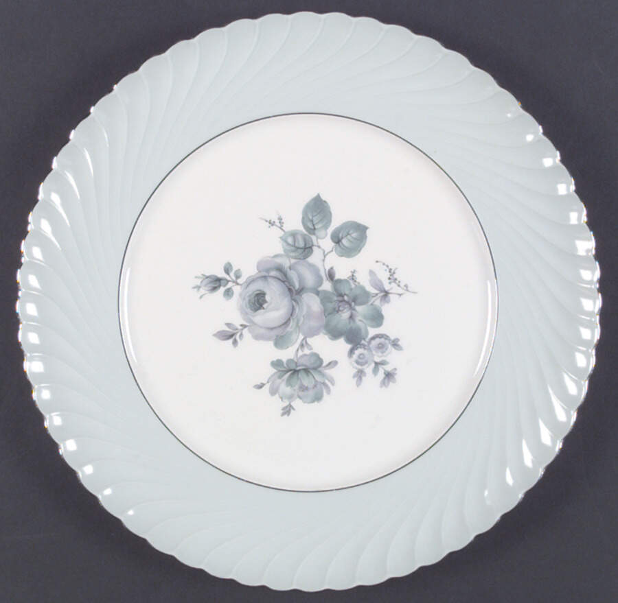 Dawn Rose Dinner Plate by Royal Tettau-1