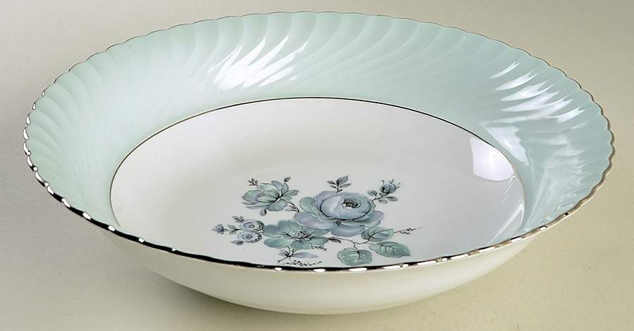Dawn Rose 10" Round Vegetable Bowl by Royal Tettau-1