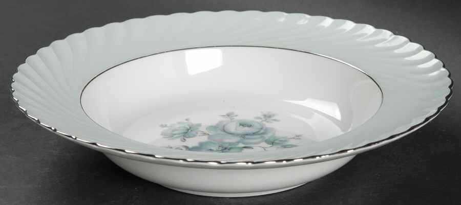 Dawn Rose Rim Soup Bowl by Royal Tettau-1