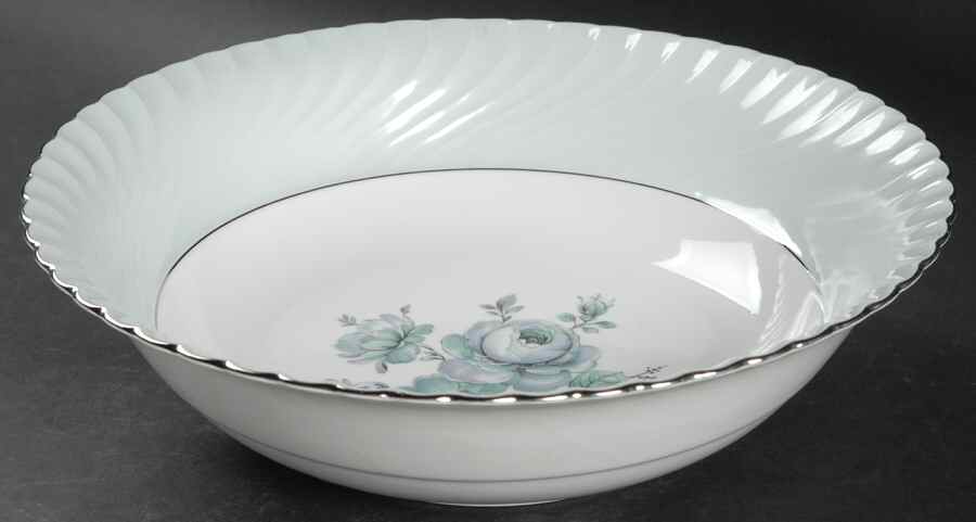 Dawn Rose 9" Round Vegetable Bowl by Royal Tettau-1
