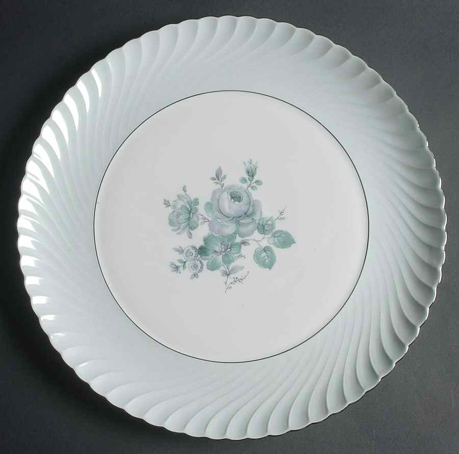 Dawn Rose 12" Chop Plate (Round Platter) by Royal Tettau-1